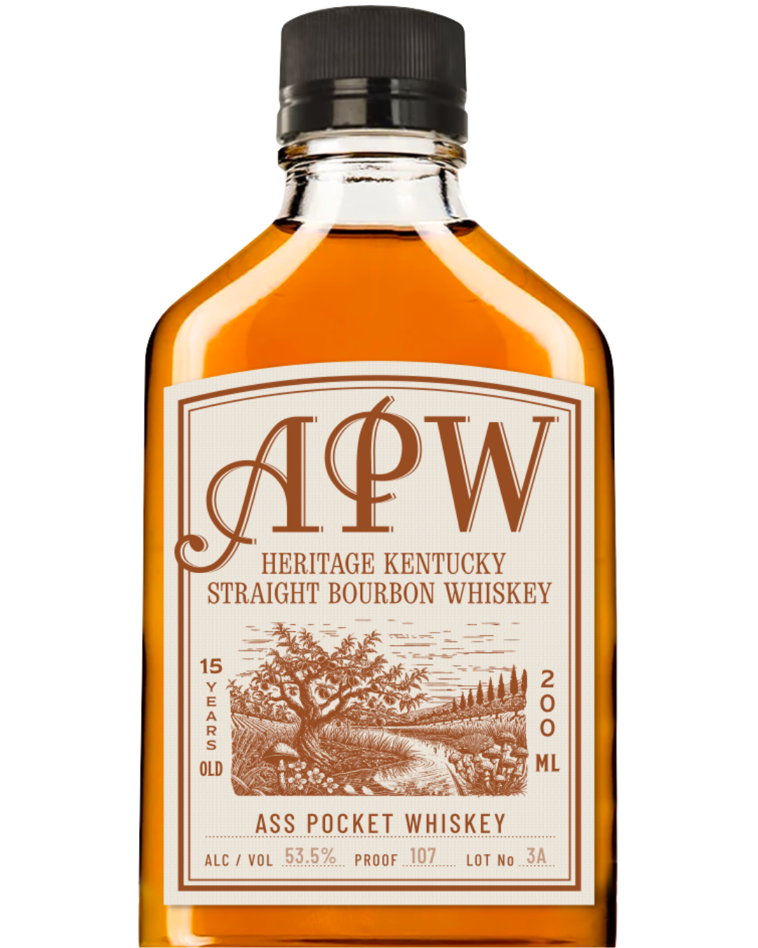 APW Release No. 3A: 15YO Kentucky Bourbon – Ass Pocket Whiskey