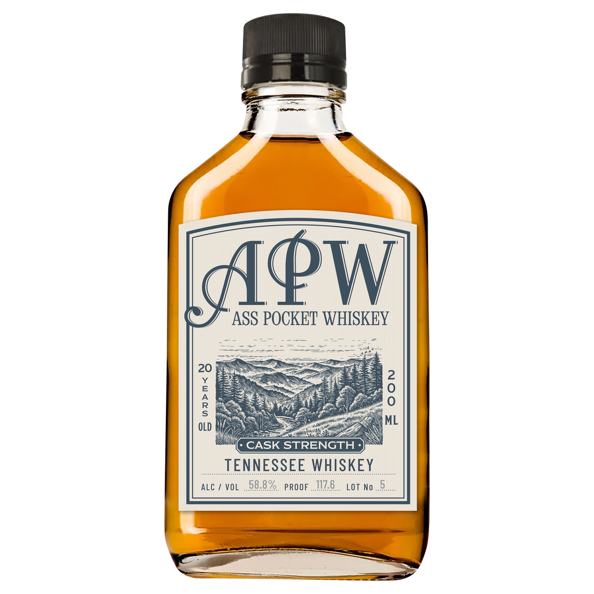 Ass Pocket 20-Year Whiskey Release No.5: Single Bottle – Ass