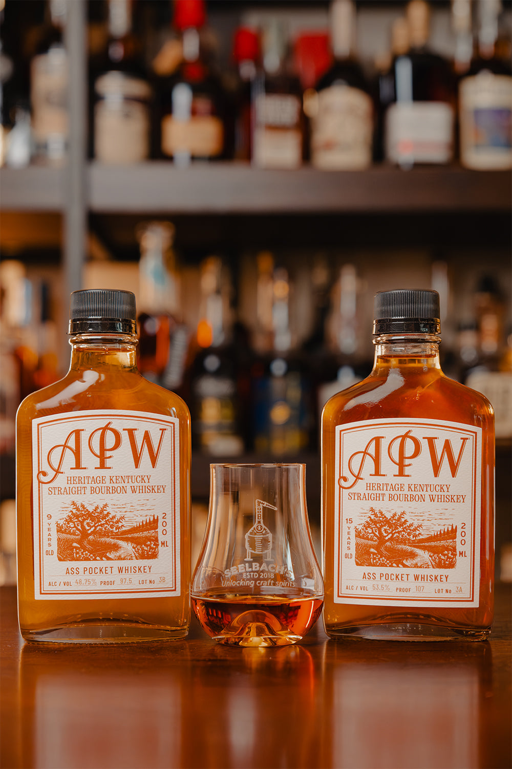 Ass Pocket Whiskey No.3 : 9-Year & 15-Year "Brotherly Release" 2-Pack