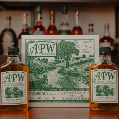 Ass Pocket 11-Year Bourbon Release No.6: 2-Pack in Collectible Box